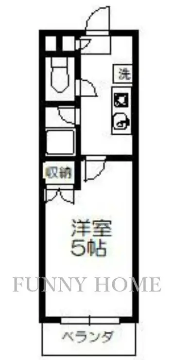 ヴァンテアン 2階階 間取り