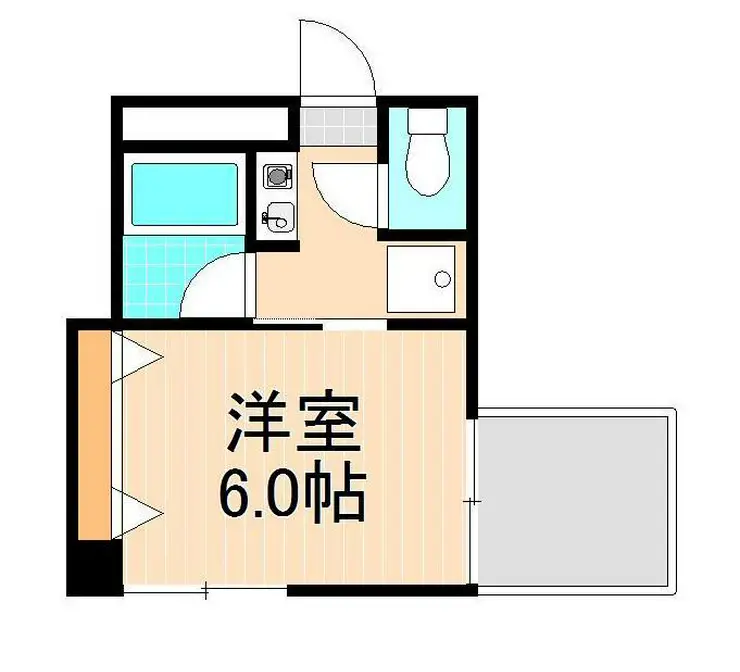 ホワイトハイムミカミ 4階階 間取り