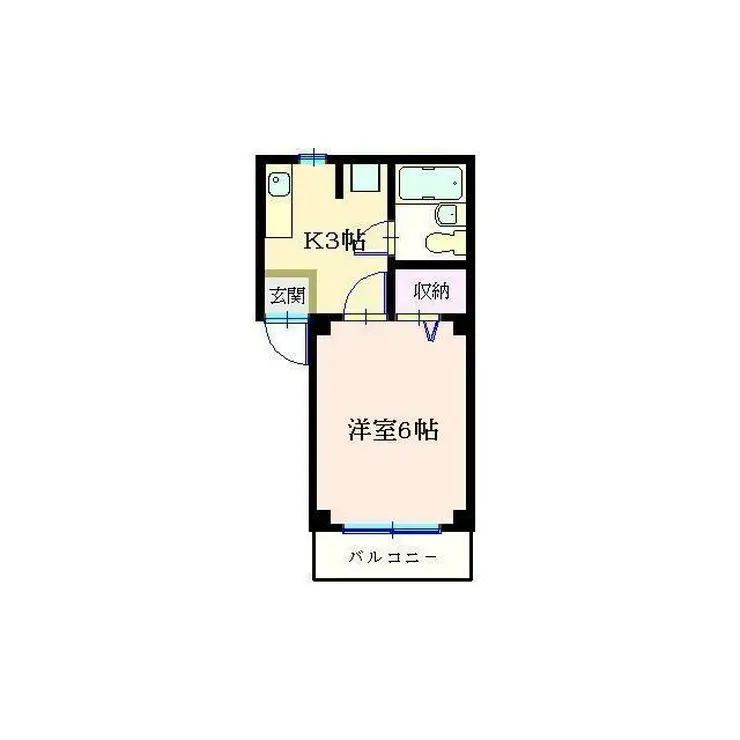 ノザーク所沢 3階階 間取り