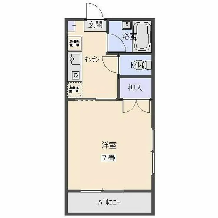 IJハウス北 1階階 間取り