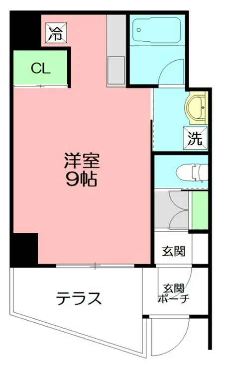 パステル八芳 1階階 間取り