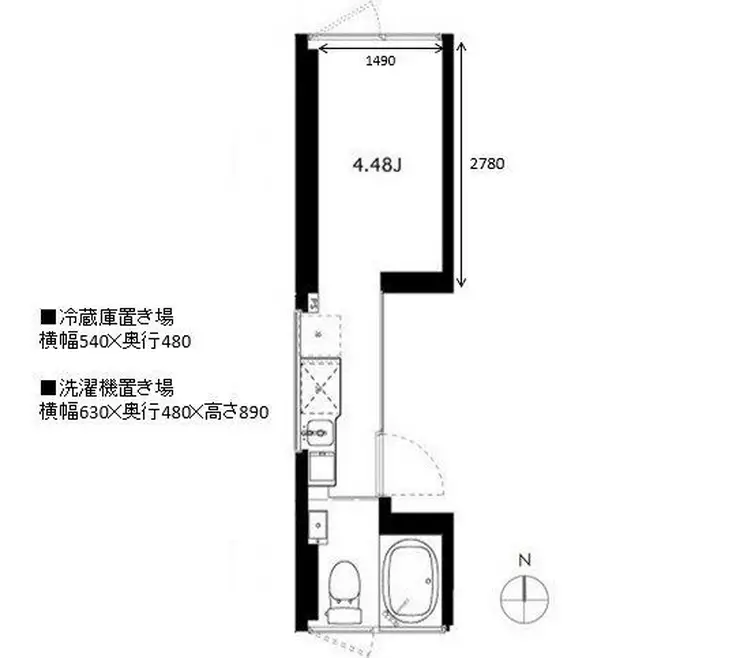 KM1113 3階階 間取り