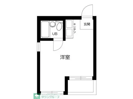 メゾン・ド・マジョレ(ワンルーム/4階)の間取り写真