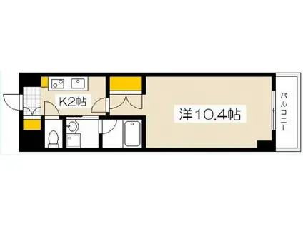 第39やたがいビル(1K/7階)の間取り写真