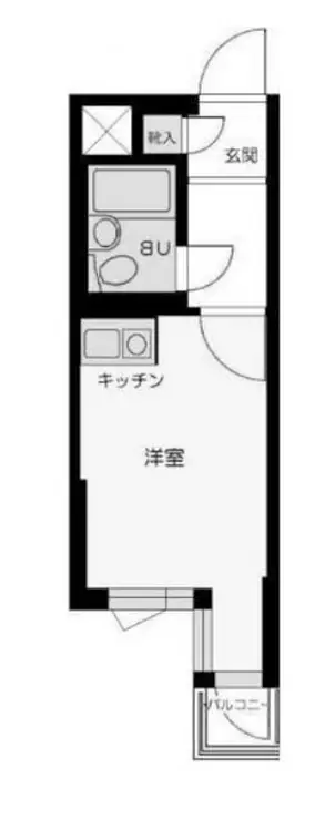 ライオンズマンション上池台第2 2階階 間取り