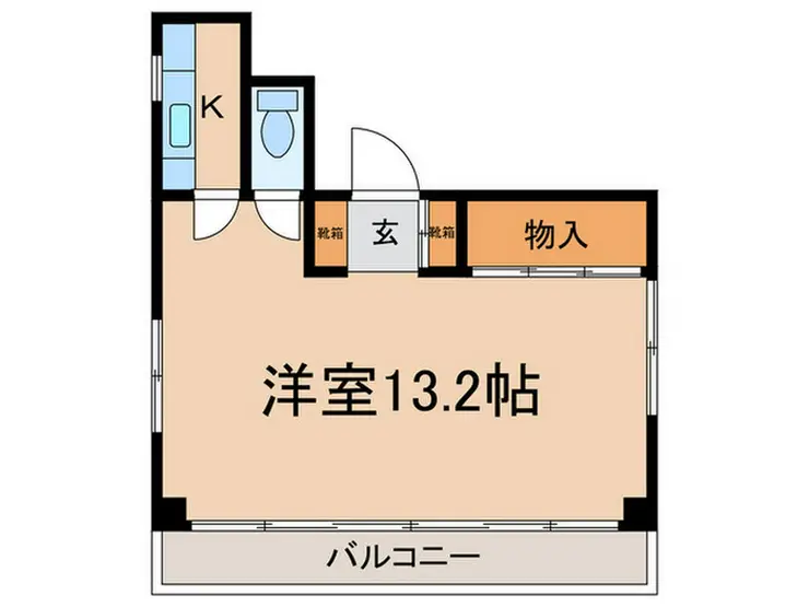 アルカディア 2階階 間取り
