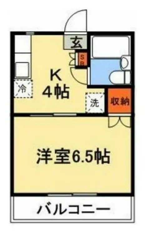マンションHERO 2階階 間取り