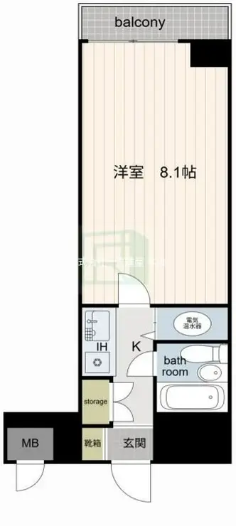 ライオンズマンション日本橋 6階階 間取り