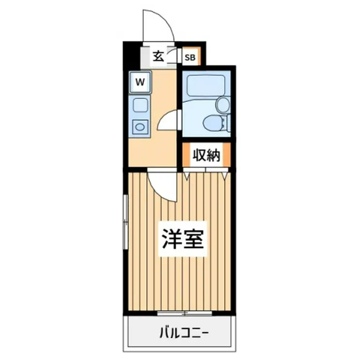 リバービレッジ 2階階 間取り
