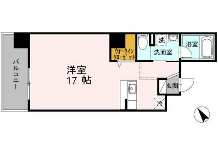 ジェイ・エス・ティ横浜東 7階階 間取り