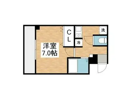 マ・メゾン吹上(1K/4階)の間取り写真