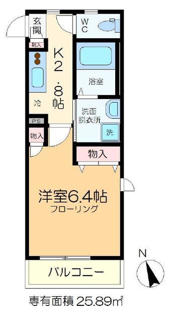 MAISON DAIEIII(1K/1階)の間取り写真