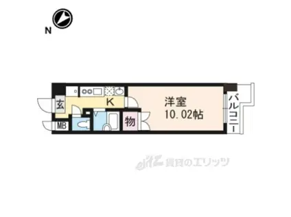 アートプラザ124(1K/3階)の間取り写真