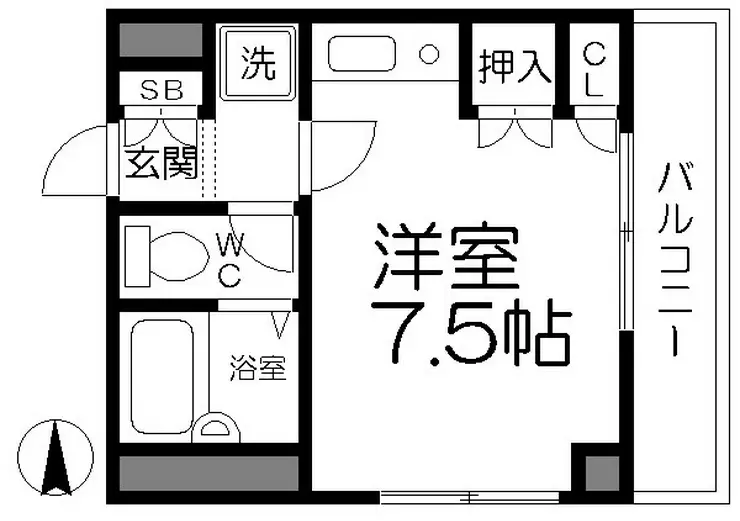 蔵前双葉ハイツ 9階階 間取り