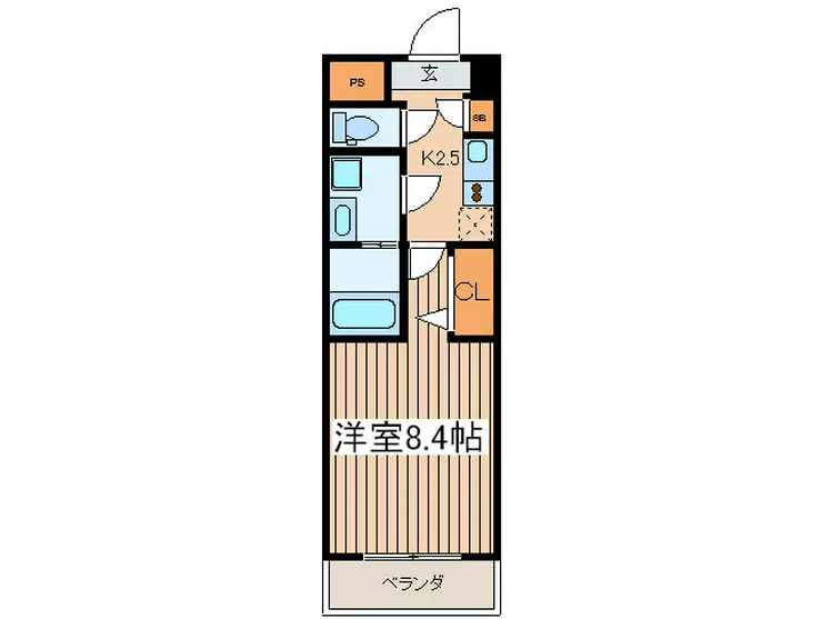 Fabulous下北沢 5階階 間取り