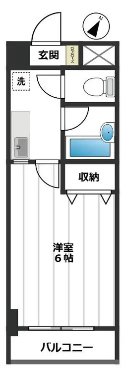 パークサイド見次第1レッツビル 2階階 間取り