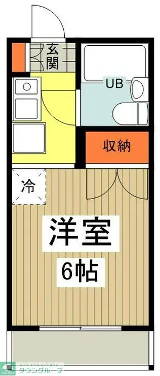 アートイン八王子 1階階 間取り