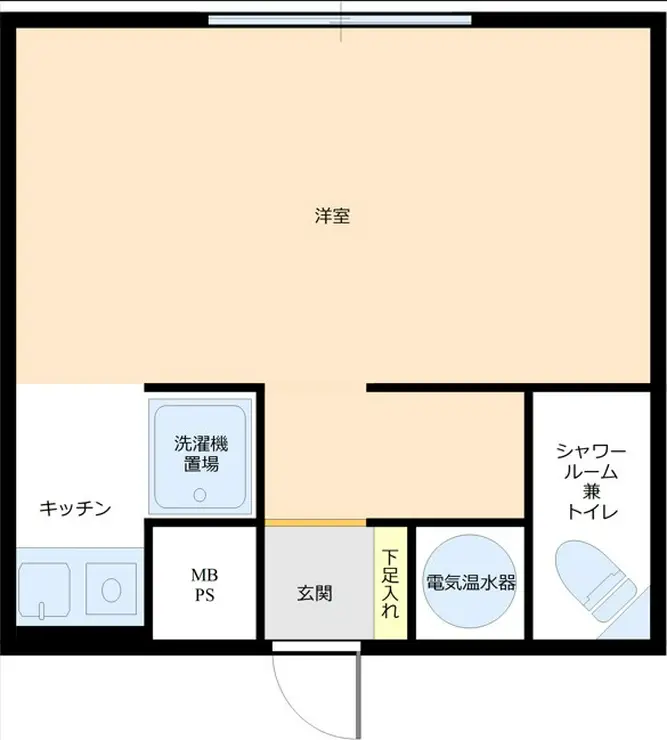 日神パレス日暮里 9階階 間取り