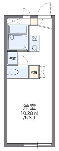 レオパレス東峰第3(1K/2階)の間取り写真
