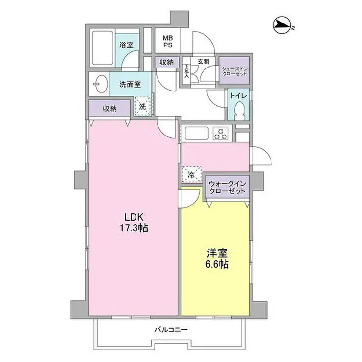 ＫＤＸレジデンス成城 2階階 間取り