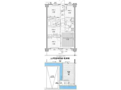 Nステージ東小金井(4LDK/1階)の間取り写真