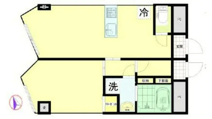 グランデュール宮崎台 2階階 間取り