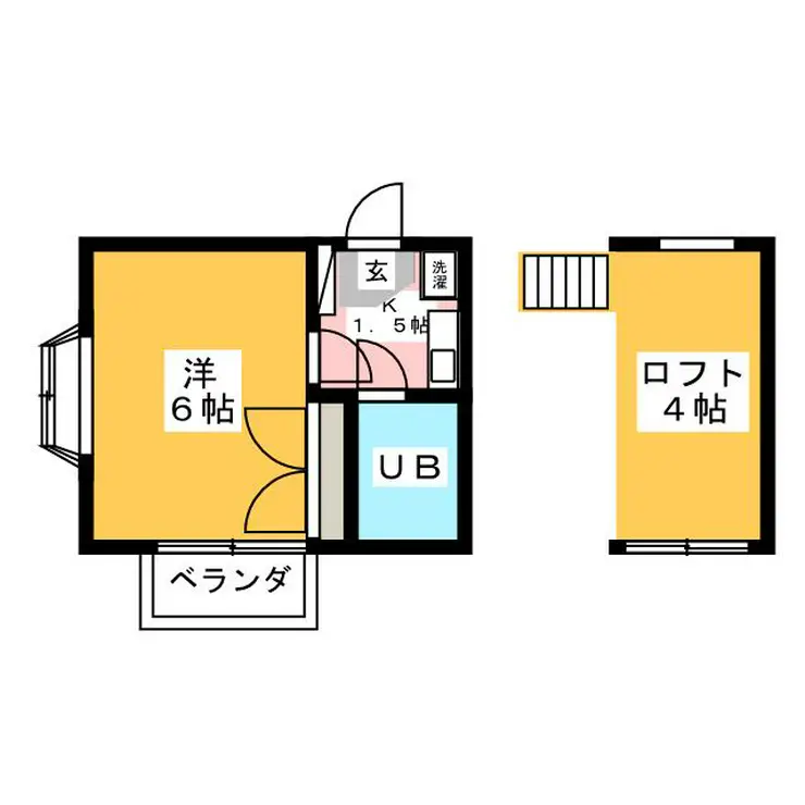 ラークヒルズK2 2階階 間取り