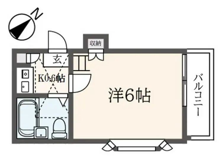 ヒルズOZ 1階階 間取り