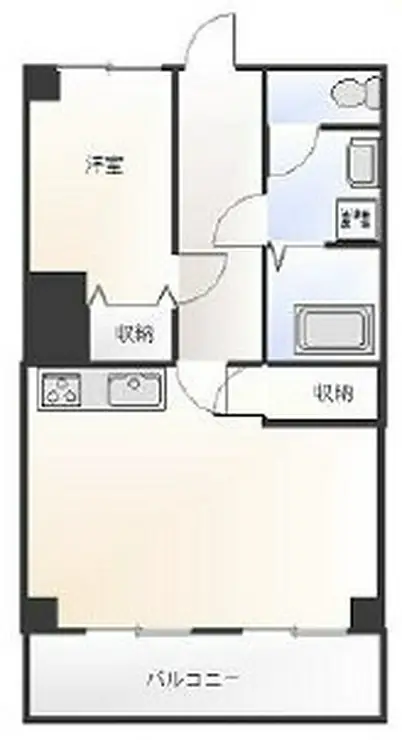 マンション中野ソレイユ 7階階 間取り