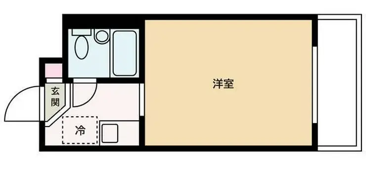 レジデンス明大前 2階階 間取り