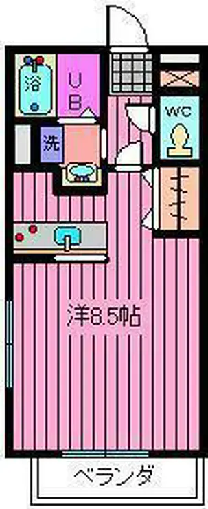 ガレットVIII 4階階 間取り