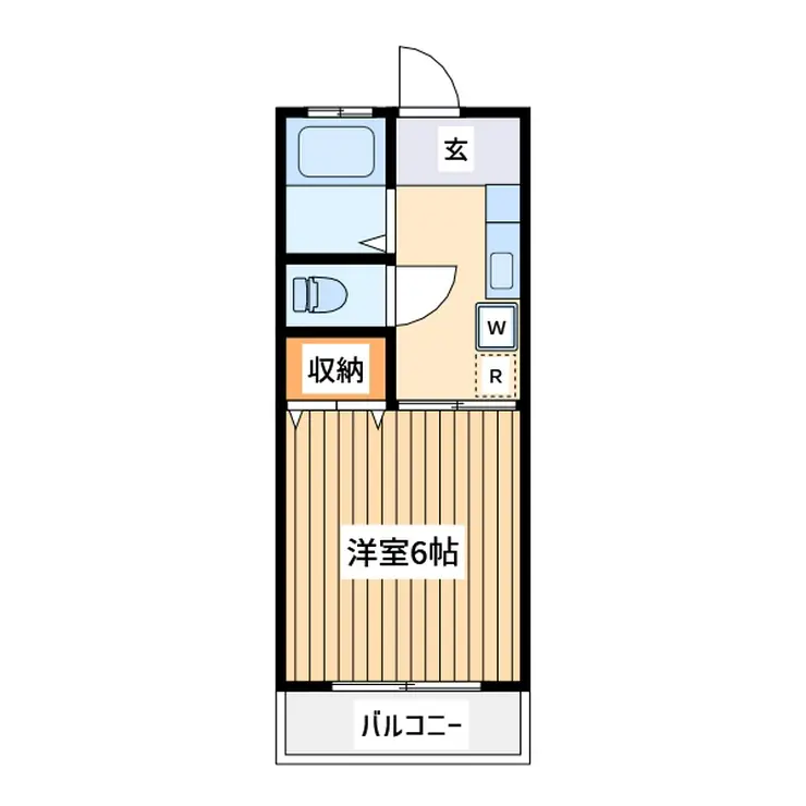 ルナ・パーク井上 3階階 間取り