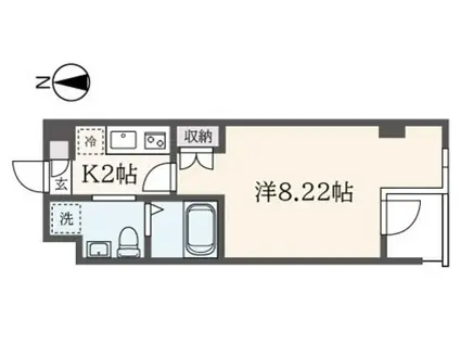 NS COURT 139(1K/3階)の間取り写真