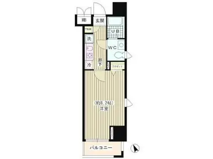 プチメゾン菅野(1LDK/1階)の間取り写真