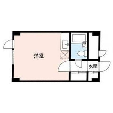 湯島アパートメントハウス(ワンルーム/4階)の間取り写真