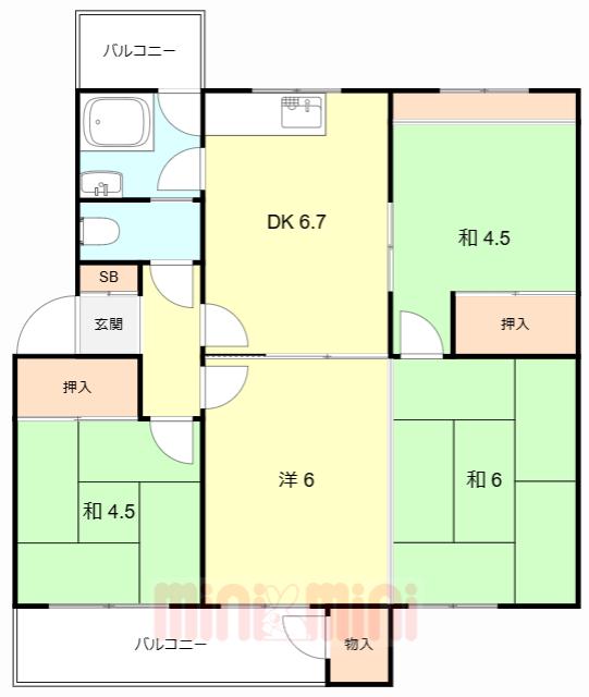 杭瀬団地21号棟