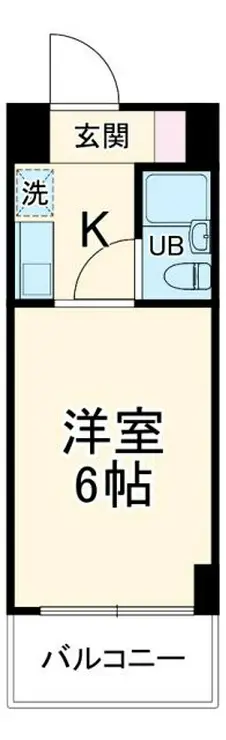 日神パレステージ川崎第2 8階階 間取り