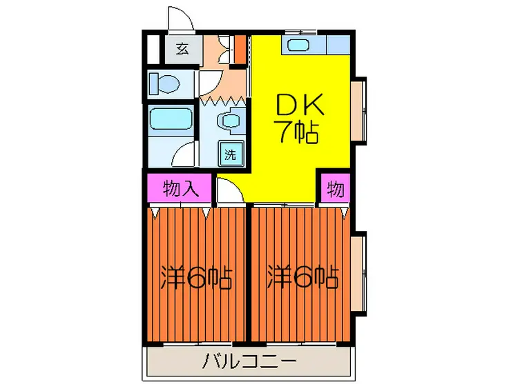 リーベ氷川台 1階階 間取り