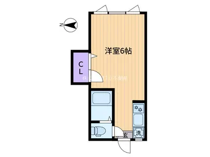 ラ・トラヴィアータ(ワンルーム/1階)の間取り写真