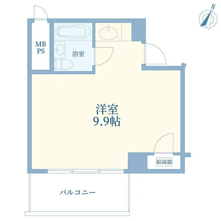 ロジマン西麻布 5階階 間取り