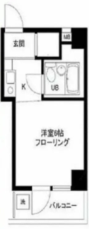 東海西神田マンション 6階階 間取り