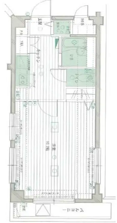 パークウェル目白 7階階 間取り