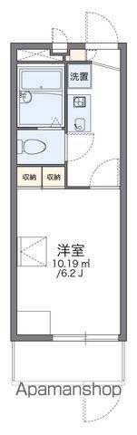 レオパレスMS(1K/1階)の間取り写真
