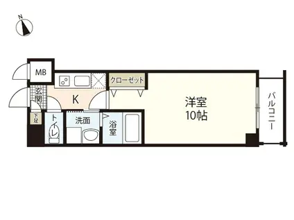 TREAT OTEMACHI(1K/8階)の間取り写真