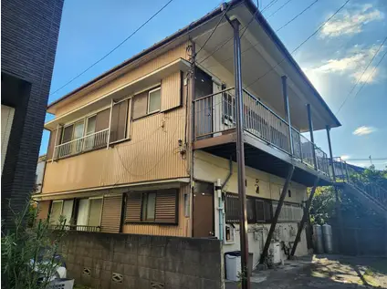 第2かすみ荘(2DK/1階)の外観写真