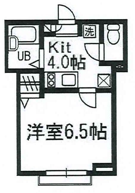 セレ本駒込(1K/3階)の間取り写真