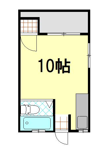メゾンラパース(ワンルーム/3階)の間取り写真