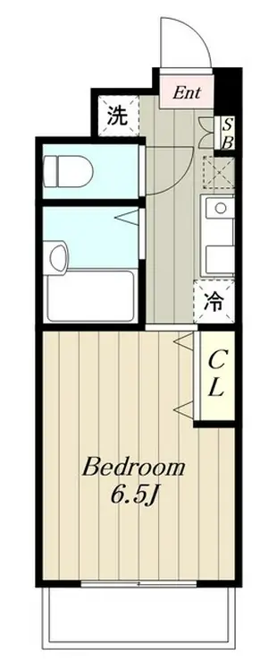 ドミトリー白根 3階階 間取り