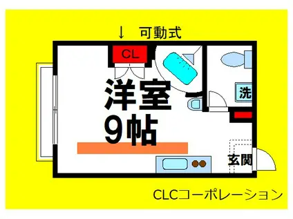 ハローレジデンス東大前(ワンルーム/2階)の間取り写真