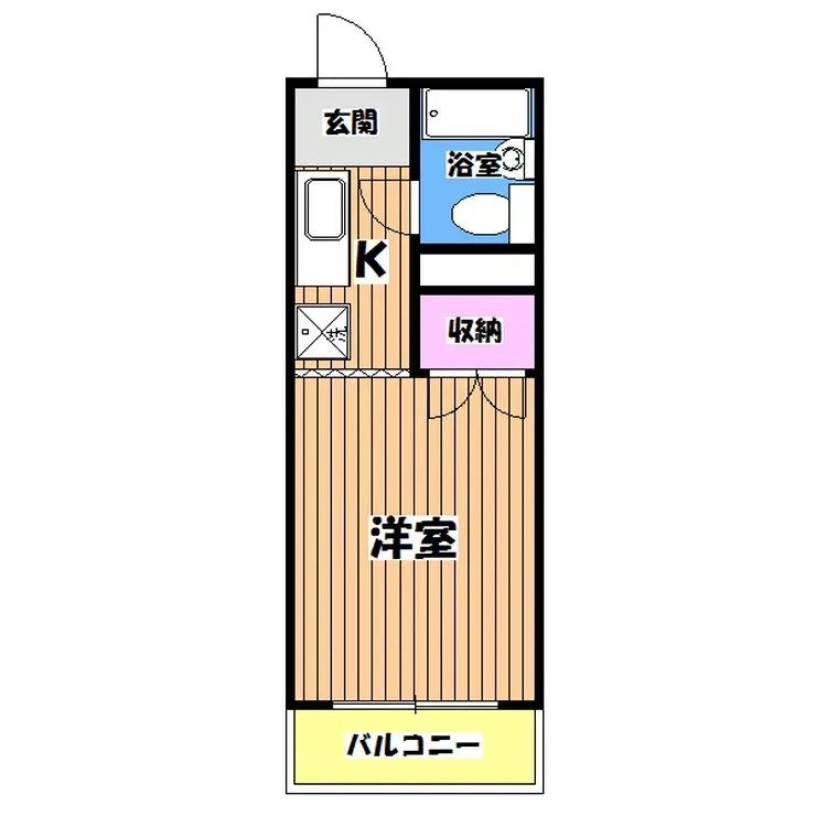ハイツ井上 1階階 間取り